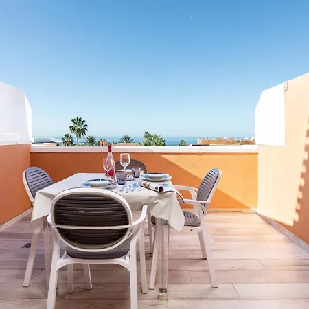 Playa Vistas With Breathtaking Sea View, Only 100 M To The Sea, Heated Pool, Aircondition For A Fee, Wifi * 美洲海滩